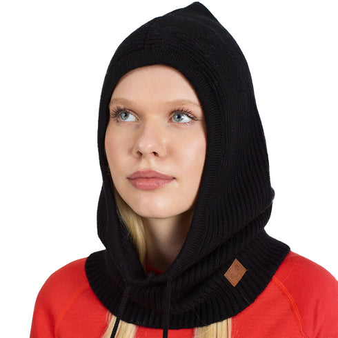 Kapuzenschal Balaclava - Fjara -  100% Merinowolle